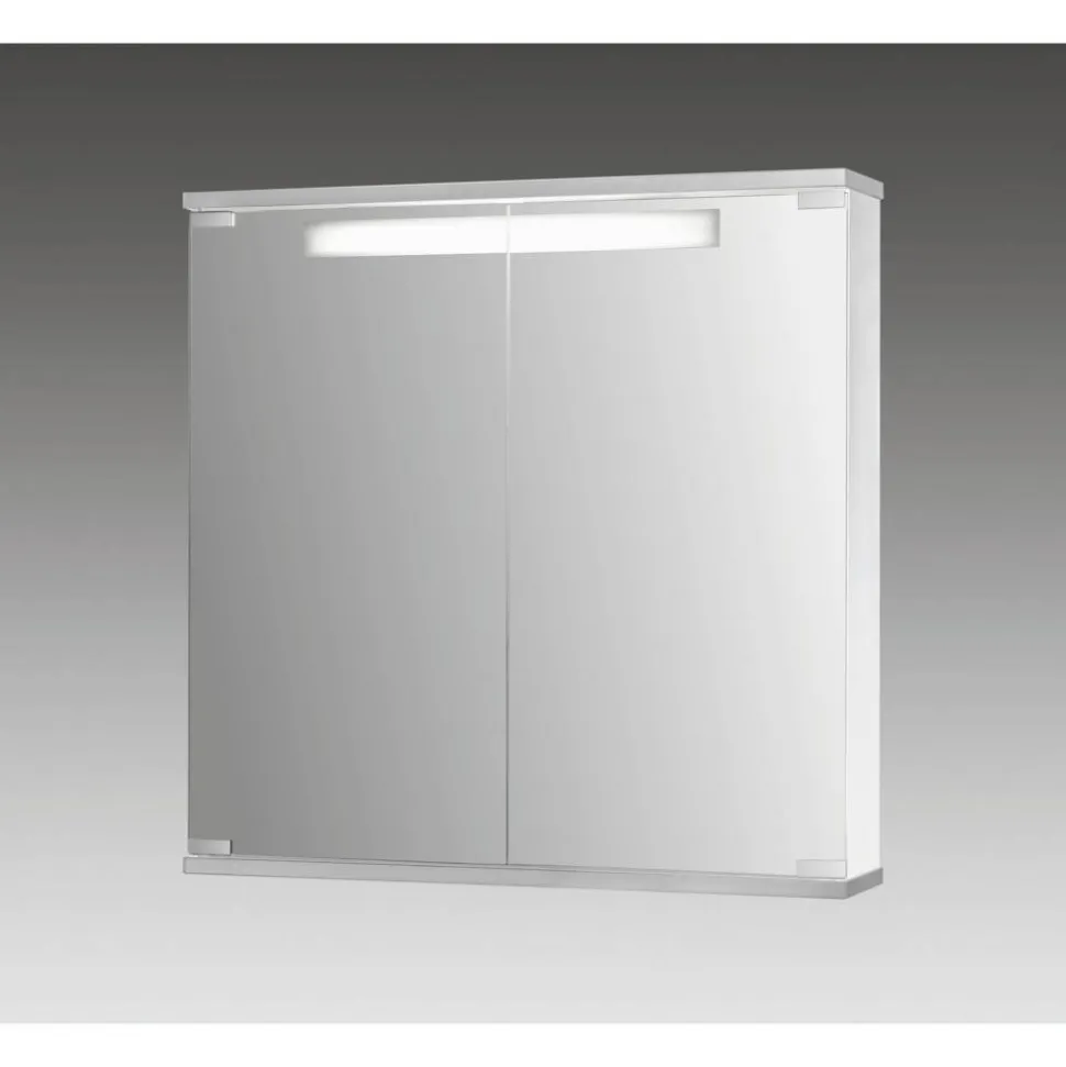 Spiegelschrank 'Cento 60' weiß Hochglanz 60 x 65 x 14 cm