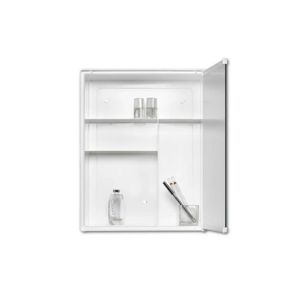 Spiegelschrank 'Junior' weiß Hochglanz 32 x 40 x 14 cm