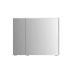 Spiegelschrank 'KHX' weiß Hochglanz 90,4 x 74 x 14,2 cm