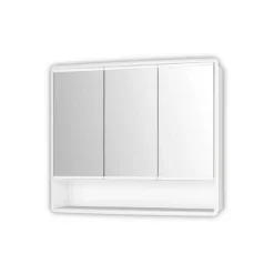 Spiegelschrank 'Lymo' weiß Hochglanz 58 x 49,5 x 14,5 cm