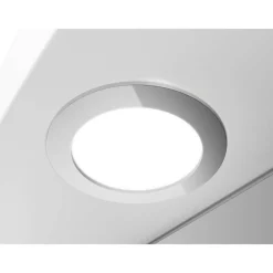 Spiegelschrank 'Numa LED' weiß matt 58 x 59,5 x 23 cm