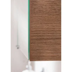Spiegelschrank 'Vita' Eichefarben Braun 100,2 x 69,6 x 26,5 cm