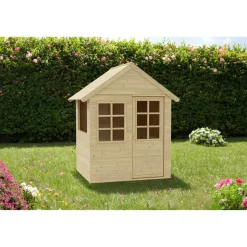 Spielhaus 'Holla' naturfarben 97,5 x 121 x 140 cm