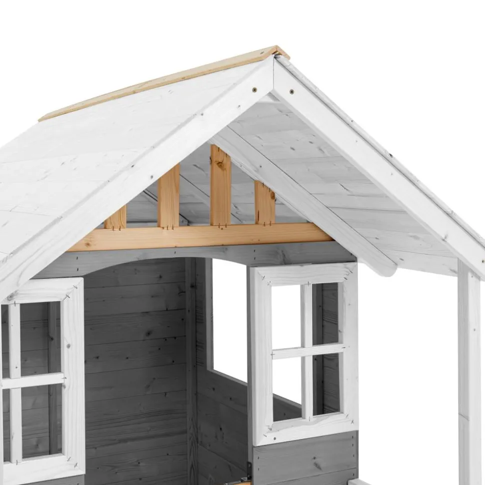 Spielhaus 'Valli' grau/weiß 137 x 121 x 140 cm