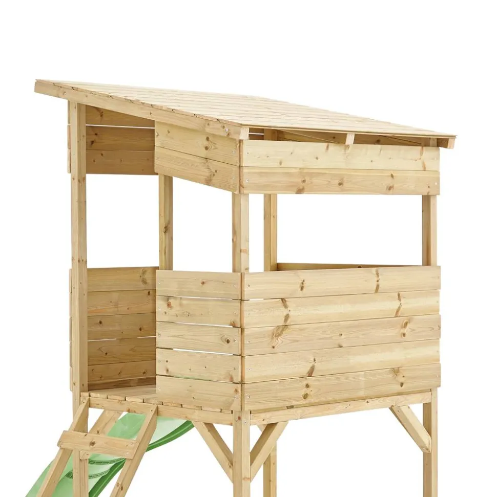 Spielhaus 'Wildnis' naturfarben 167 x 205 x 220 cm