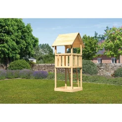 Spielturm 'Lotti' naturbelassen 107 x 107 x 291 cm