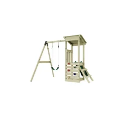 Spielturm 'Lyon' Sockelmaße 242,2 x 119,5 x 242,2 cm