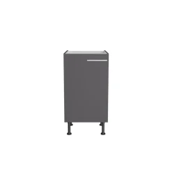 Spülenschrank 'OPTIkomfort Ingvar420' anthrazit matt 45 x 87 x 58,4 cm