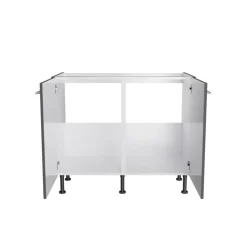 Spülenschrank 'OPTIkomfort Ingvar420' anthrazit matt 100 x 87 x 58,4 cm