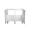 Spülenschrank 'OPTIkomfort Mats825' basaltgrau 100 x 87 x 58,4 cm