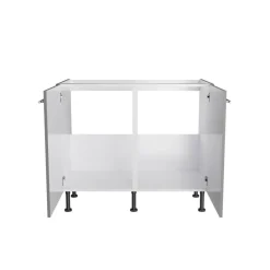 Spülenschrank 'OPTIkomfort Mats825' basaltgrau 100 x 87 x 58,4 cm