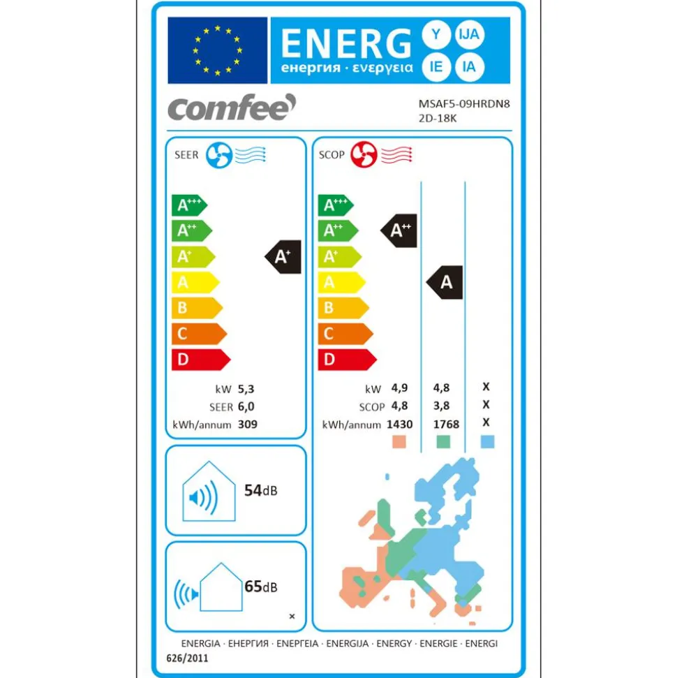 Split-Klimaanlage '2D-18K Duo'
