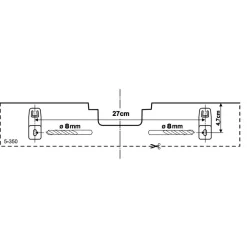 Spülkasten-Komplett-Set mit Stopp-Funktion weiß