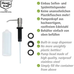 Spülmittelspender 'Monti' weiß 400 ml
