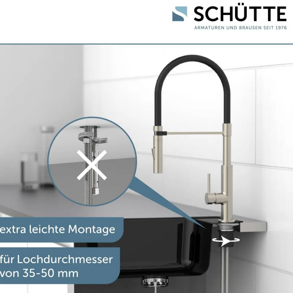 Spültischarmatur 'Design Ring' mehrfarbig