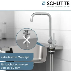 Spültischarmatur 'Window' chromfarben