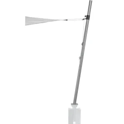 Stahlmast silberfarben für Sonnensegel Ø 240 cm