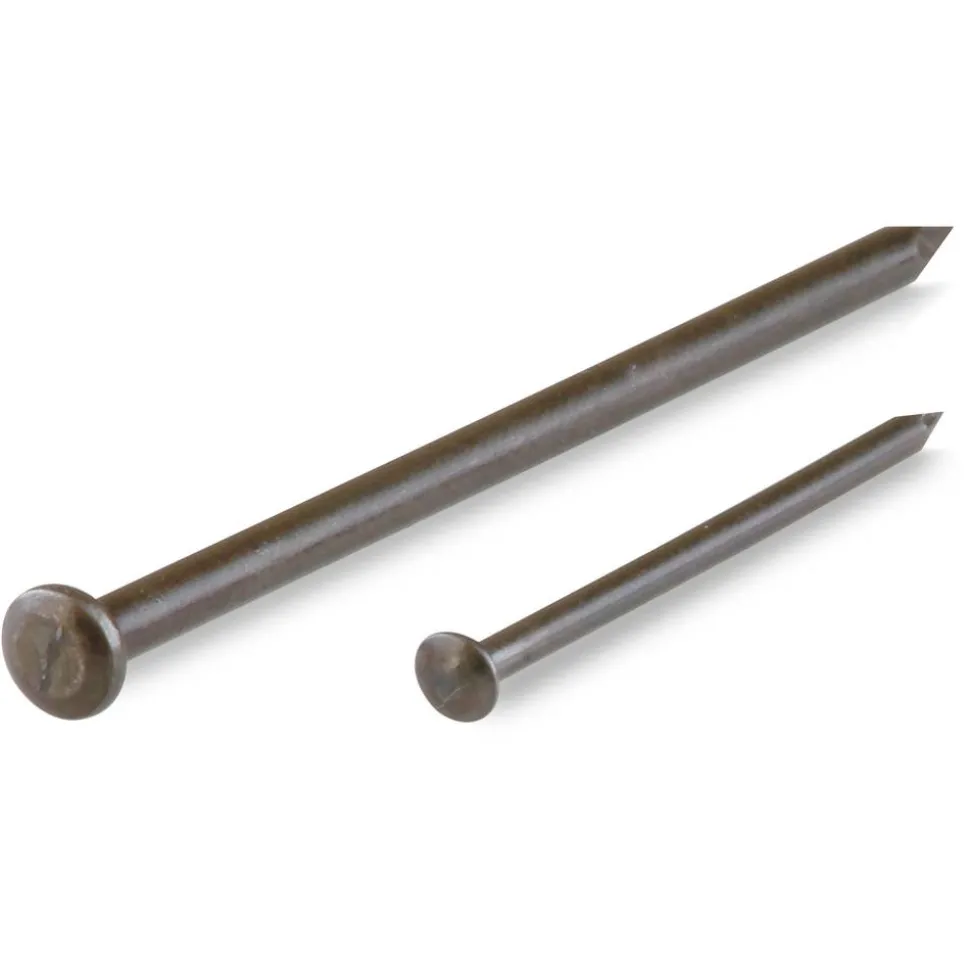 Stahlnägel gebläut und gehärtet Ø 2 - 2,5 mm