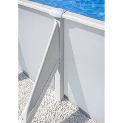 Stahlwandpool-Set 'Bora Bora' 500 x 300 x 120 cm mit Sicherheitsleiter und Kartuschenfilter