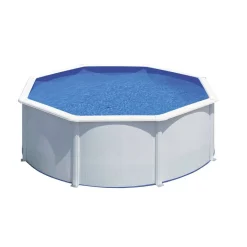 Stahlwandpool-Set 'Fidji' Ø 300 x 120 cm mit Sicherheitsleiter und Sandfilteranlage