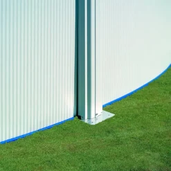 Stahlwandpool-Set 'Fidji' Ø 300 x 120 cm mit Sicherheitsleiter und Sandfilteranlage