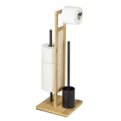 Stand WC-Garnitur 'Allegre' 3-in-1 Bambus/Rattan