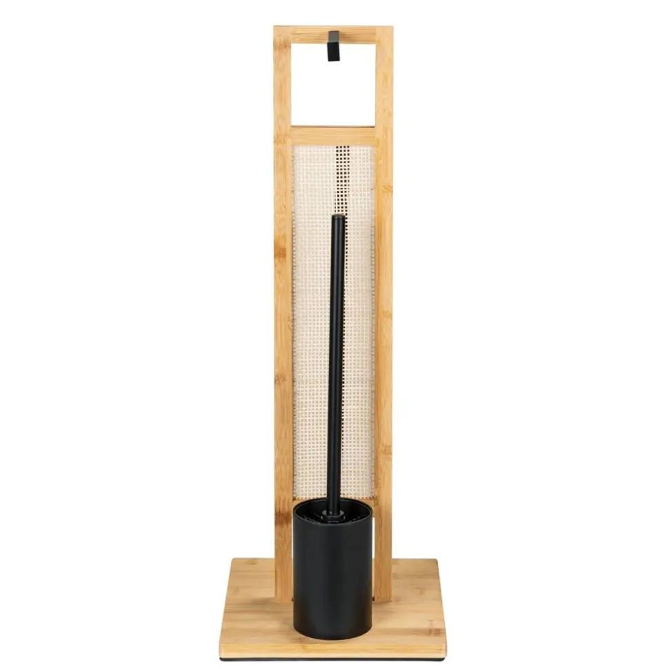 Stand WC-Garnitur 'Allegre' 3-in-1 Bambus/Rattan
