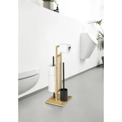 Stand WC-Garnitur 'Allegre' 3-in-1 Bambus/Rattan