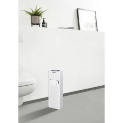 Stand WC-Garnitur 'Imon' 6-in-1 matt weiß mit Ablage