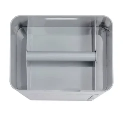 Stand WC-Garnitur 'Imon' 6-in-1 matt grau mit Ablage