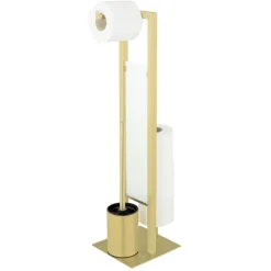 Stand WC-Garnitur 'Rivalta' 3-in-1 goldfarben