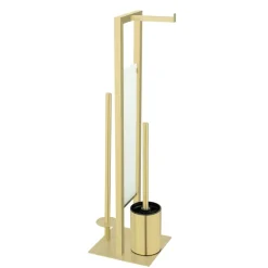 Stand WC-Garnitur 'Rivalta' 3-in-1 goldfarben