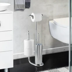 Stand WC-Garnitur 'Universalo' 3-in-1 verchromt