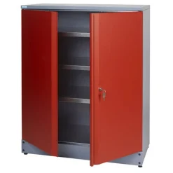 Standschrank rot 91 x 45 x 110 cm