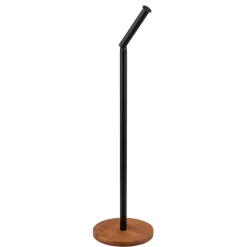 Stand Toilettenpapierhalter 'Serro' 2-in-1 Bambus/Edelstahl