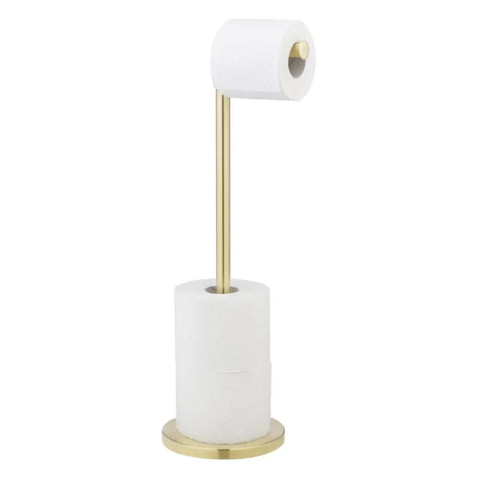 Stand Toilettenpapierhalter goldfarben für 5 Rollen