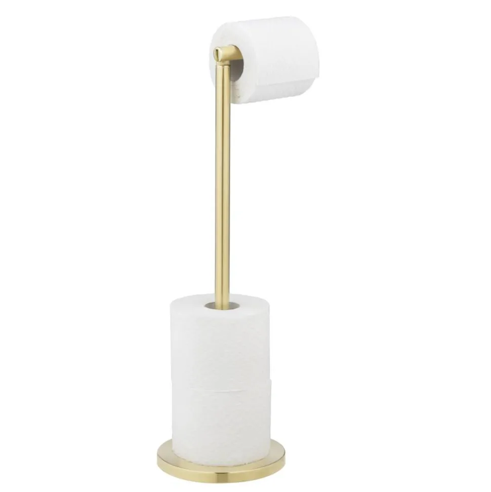 Stand Toilettenpapierhalter goldfarben für 5 Rollen