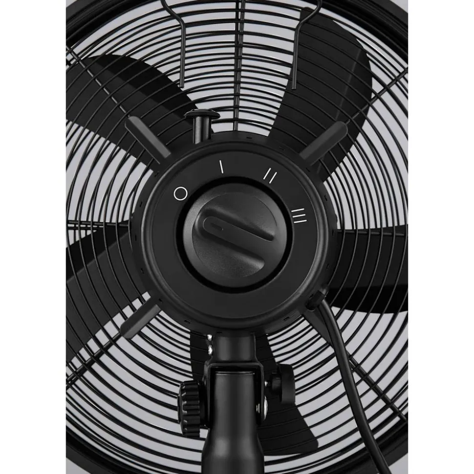 Standventilator schwarz Ø 45 cm