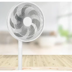 Standventilator weiß Ø 35 x 66 cm