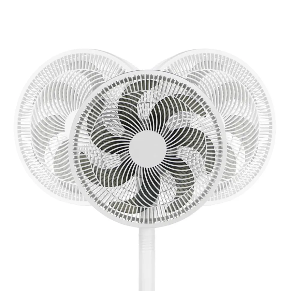 Standventilator weiß Ø 35 x 66 cm
