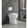 Stand-WC 'Cozy' spülrandlos inklusive WC-Sitz weiß