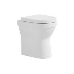 Stand-WC 'Cozy' spülrandlos inklusive WC-Sitz weiß