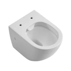 Stand-WC erhöht spülrandlos 'Cozy' weiß