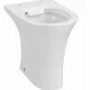 Stand-WC erhöht spülrandlos 'Rekia' Flachspüler weiß