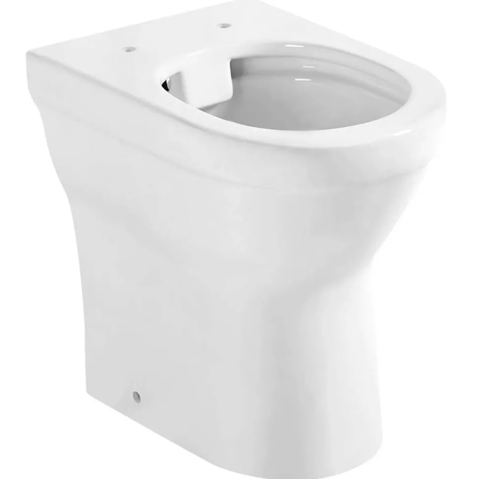 Stand-WC erhöht spülrandlos 'Cozy' weiß