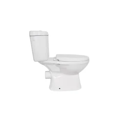 Stand-WC inklusive WC-Sitz, mit Spülrand