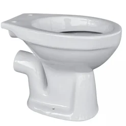 Stand-WC kurz weiß