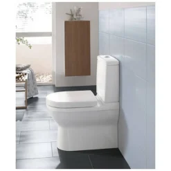 Stand-WC mit Spülrand 'O.Novo' weiß