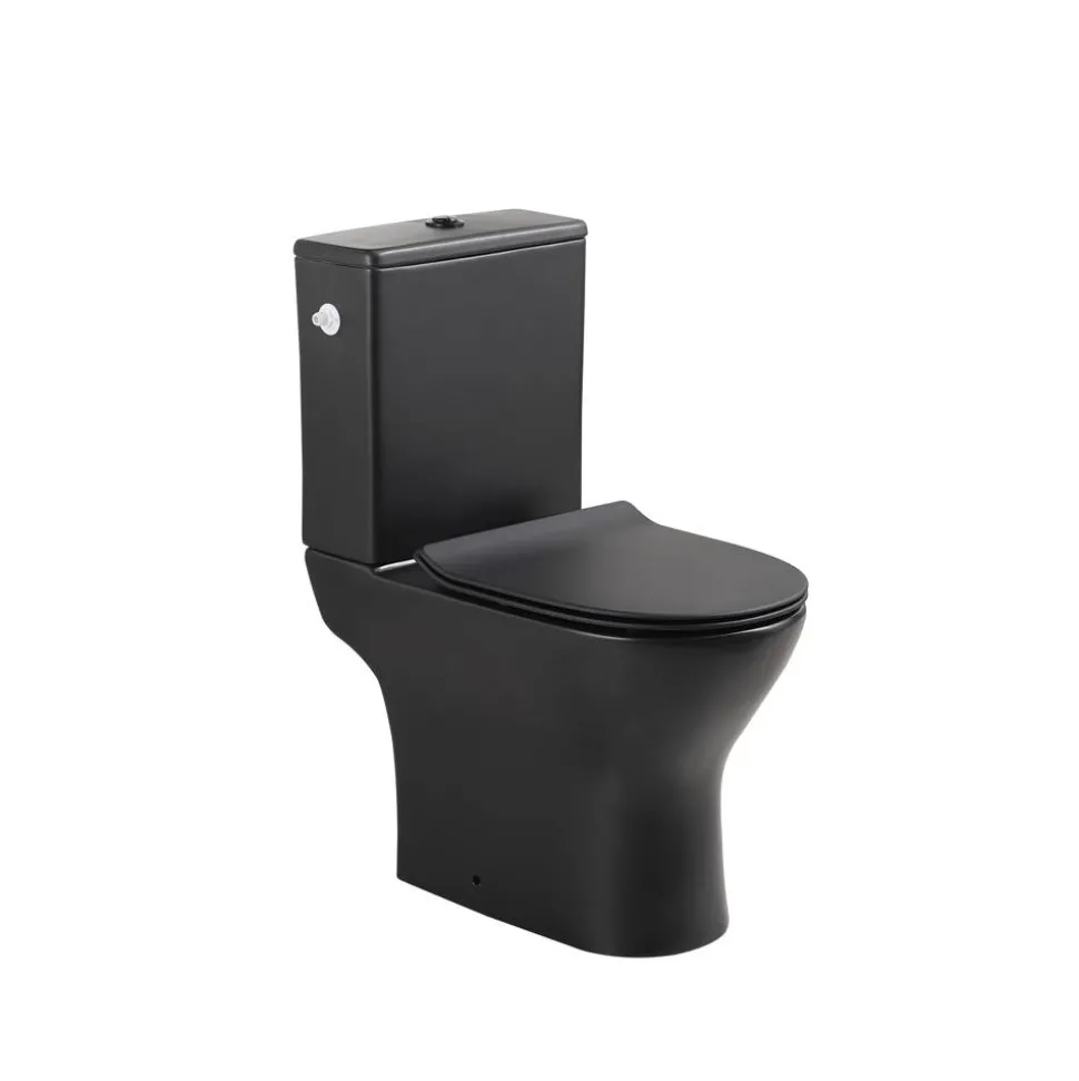 Stand-WC 'Paros' inklusive WC-Sitz, spülrandlos