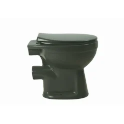 Stand-WC spülrandlos anthrazit, ohne WC-Sitz
